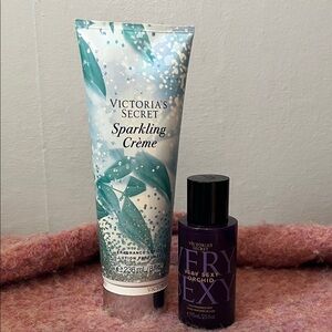 Victoria's Secret Sparkling Crème and Very Sexy Orchid Set